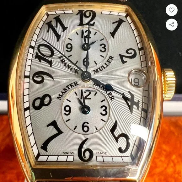 Franck Muller Master Banker 5850MB | 2001 Original Box and Papers - Picture 2 of 16